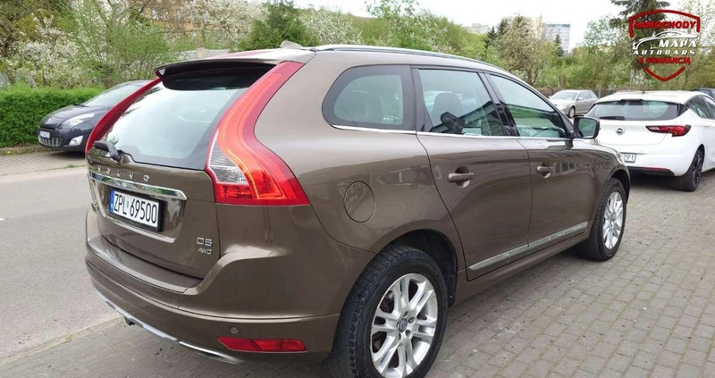 Volvo XC 60 cena 89900 przebieg: 145259, rok produkcji 2016 z Mieszkowice małe 407